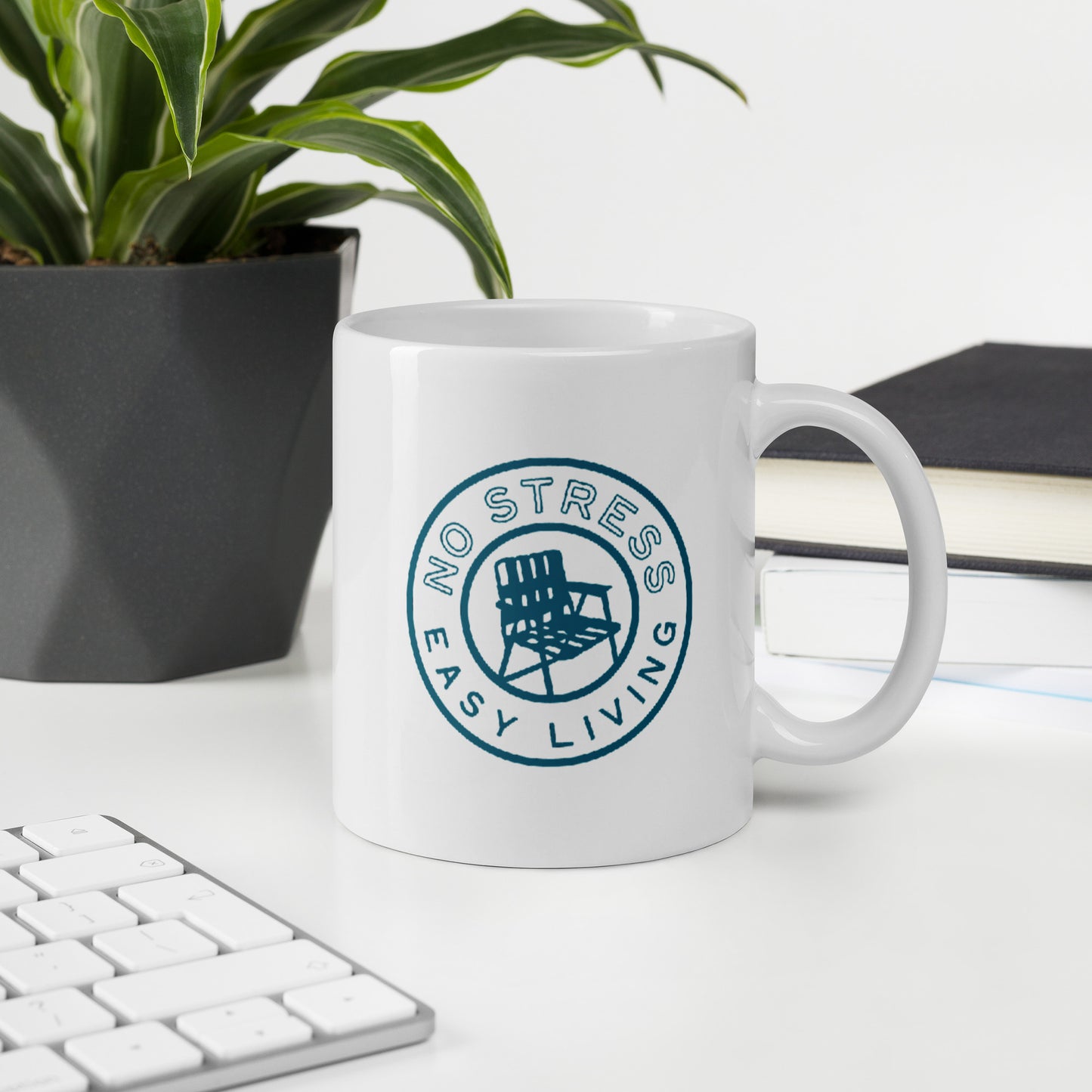 Coffee Mug - No Stress. Easy Living