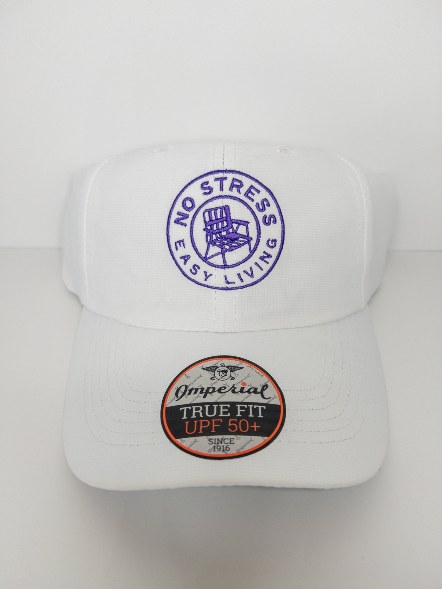 No Stress Easy Living Performance Hat - Purple