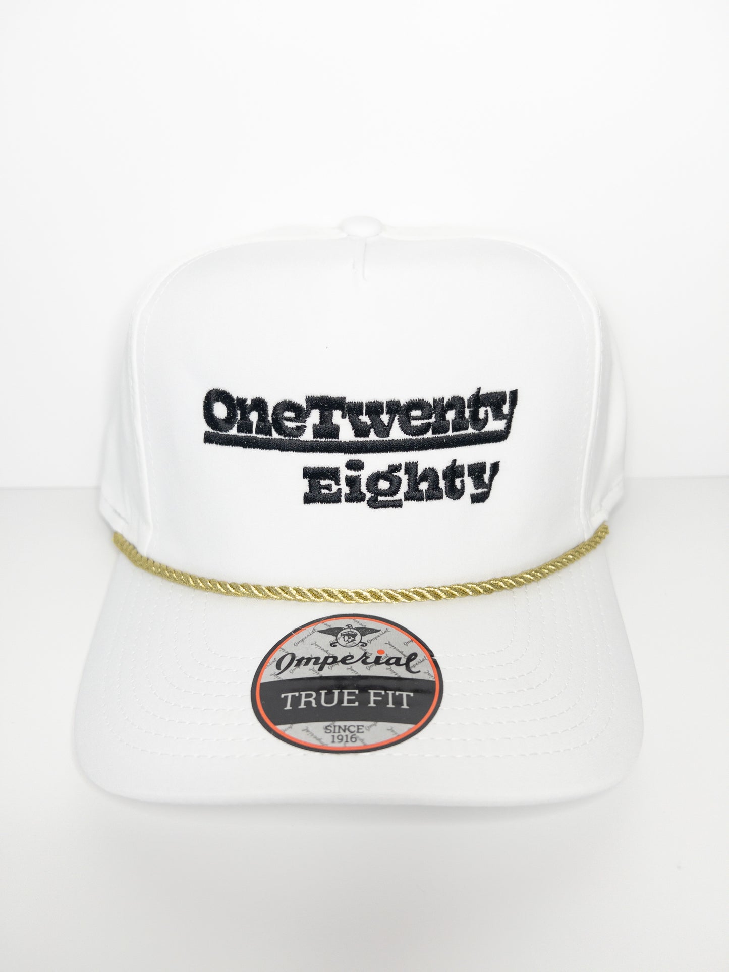OneTwenty Over Eighty Rope Hat - Gold/Black