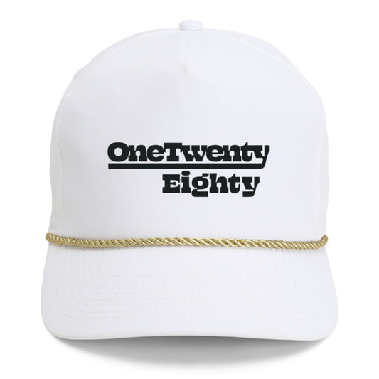 OneTwenty Over Eighty Rope Hat - Gold/Black