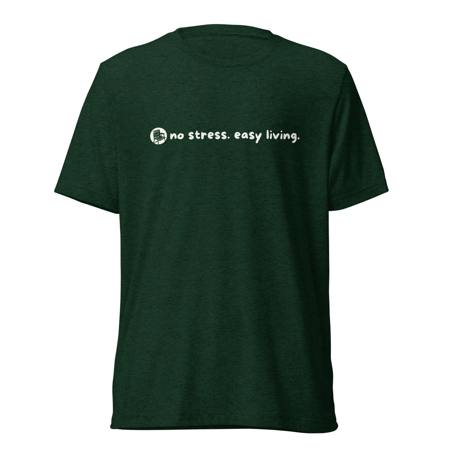 Short Sleeve No Stress Easy Living T-Shirt