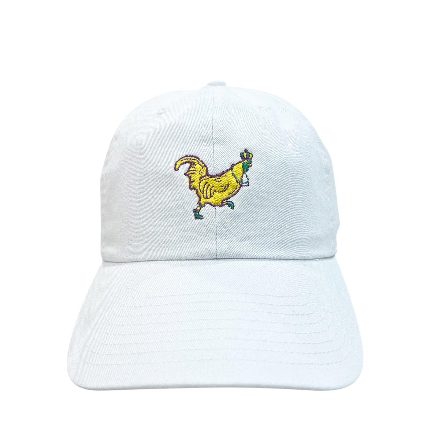 Mardi Gras Chicken on the Run Hat