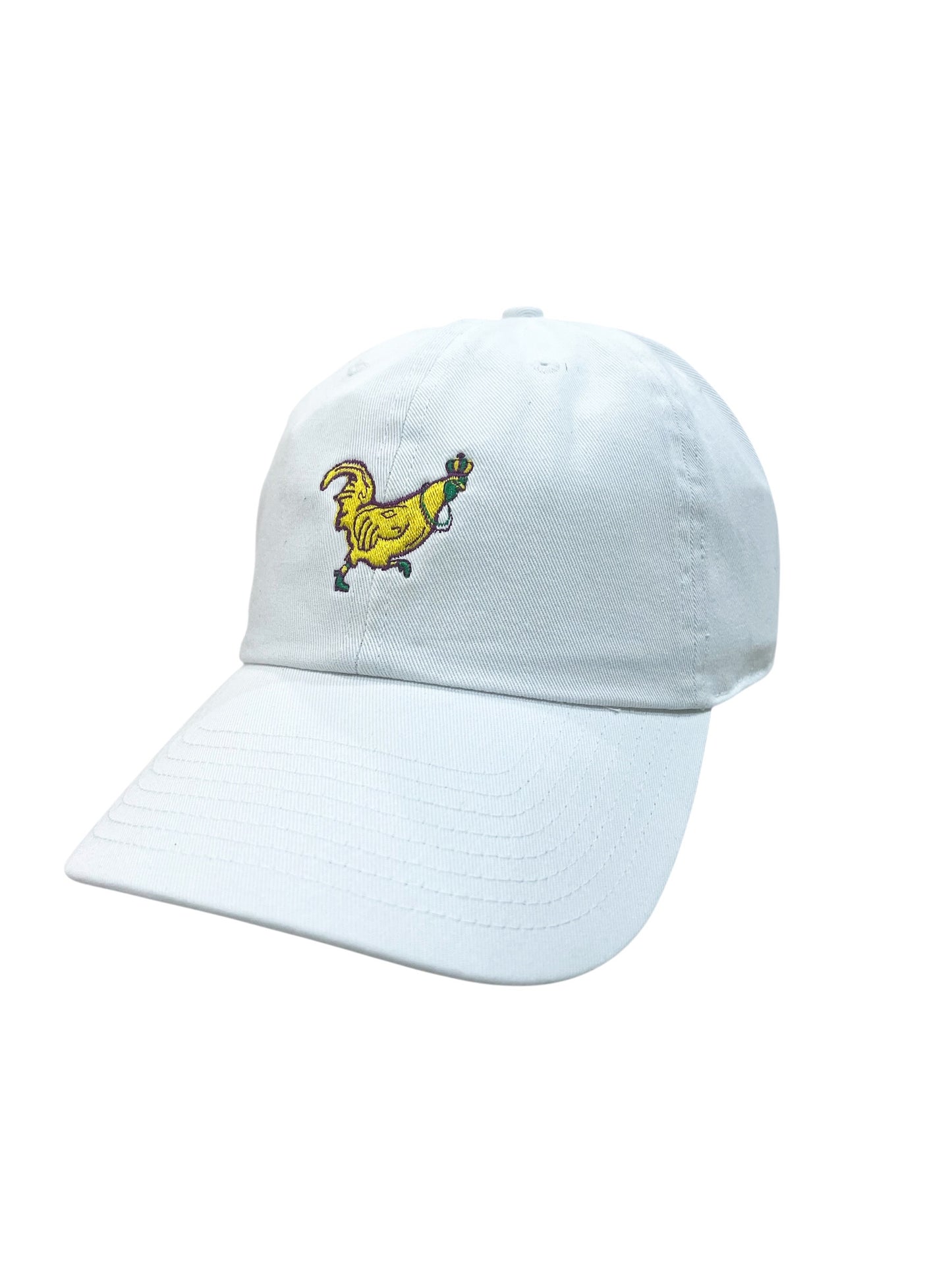 Mardi Gras Chicken on the Run Hat