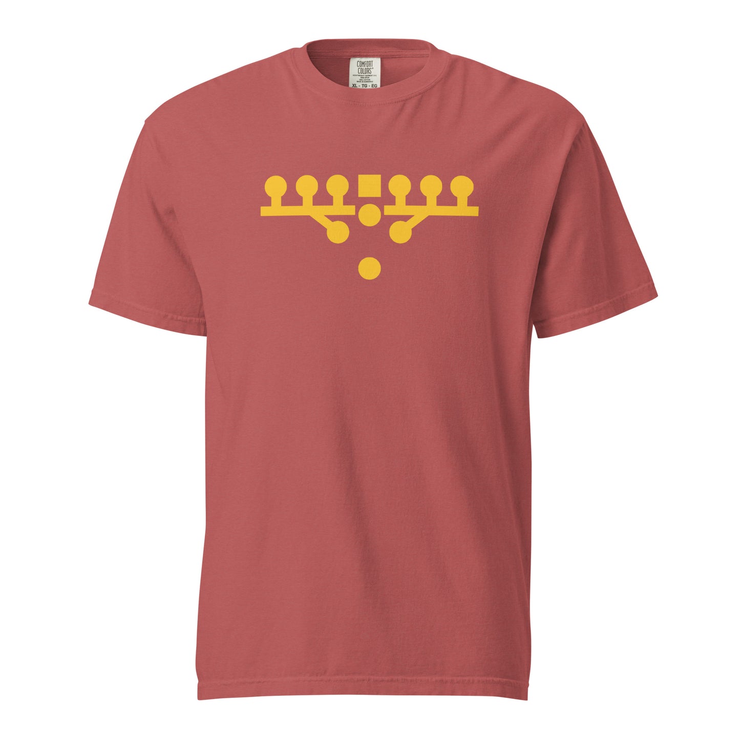 Victory Kneel Tee - Cardinal & Gold