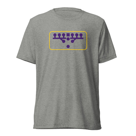 Victory Kneel Gameday T-Shirt - Purple & Gold