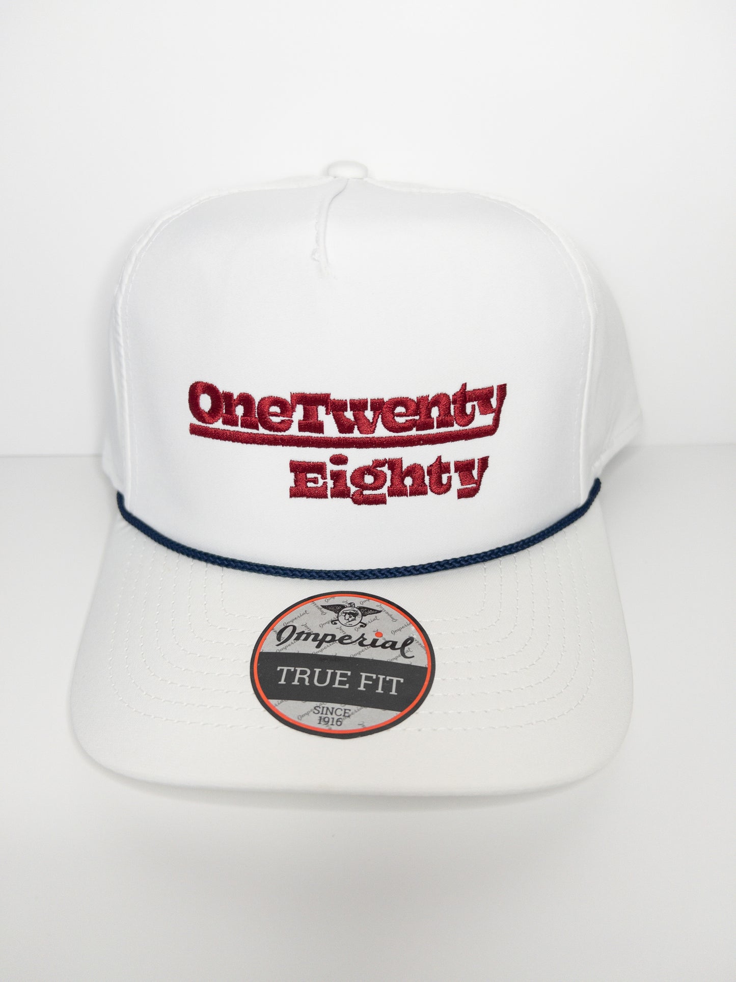 OneTwenty Over Eighty Rope Hat - Navy/Red