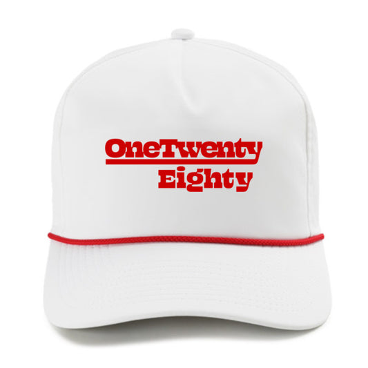 OneTwenty Over Eighty Rope Hat - Red