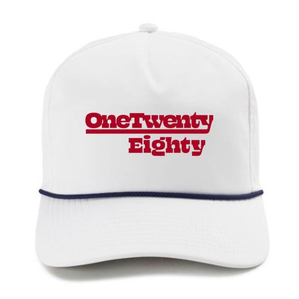 OneTwenty Over Eighty Rope Hat - Navy/Red