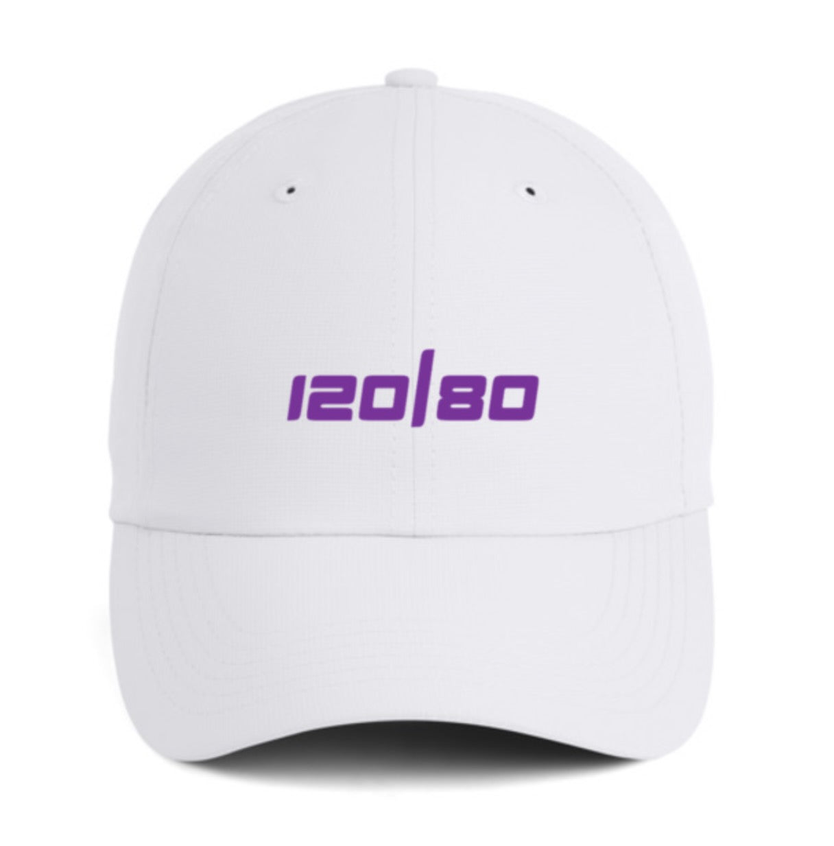 120/80 Performance Hat - White/Purple