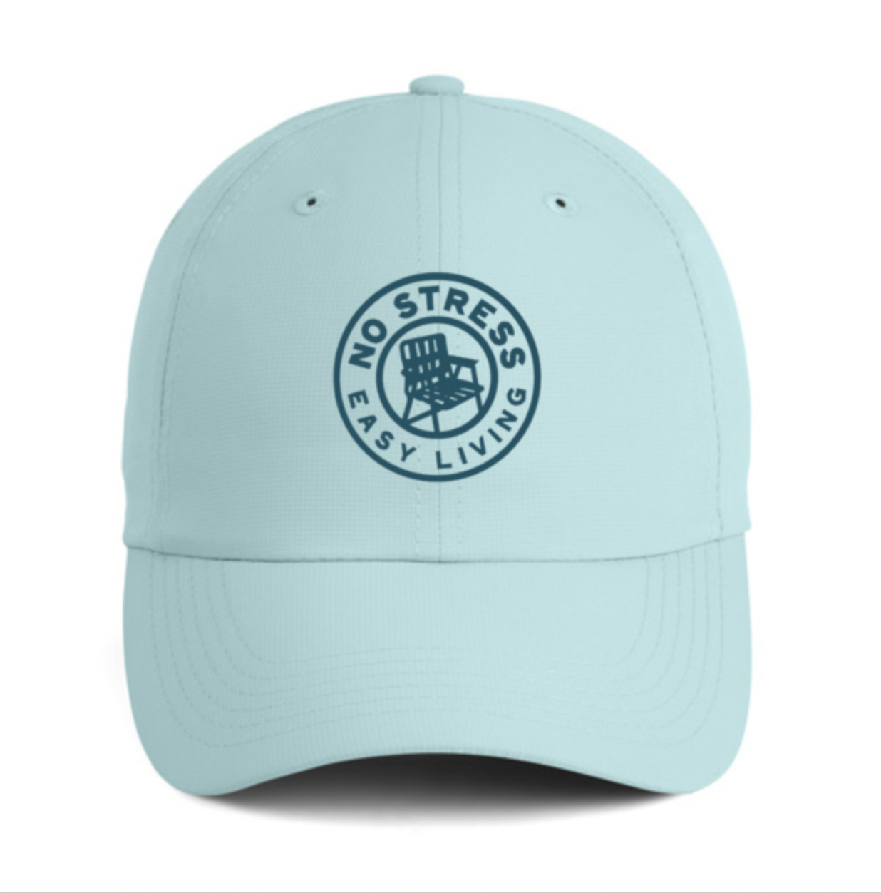 No Stress Easy Living Performance Hat - Robin Egg/Teal